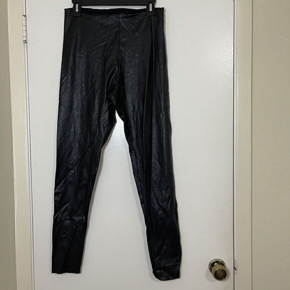 COMMANDO Faux leather high waist leggings size XL - Picture 6 of 6